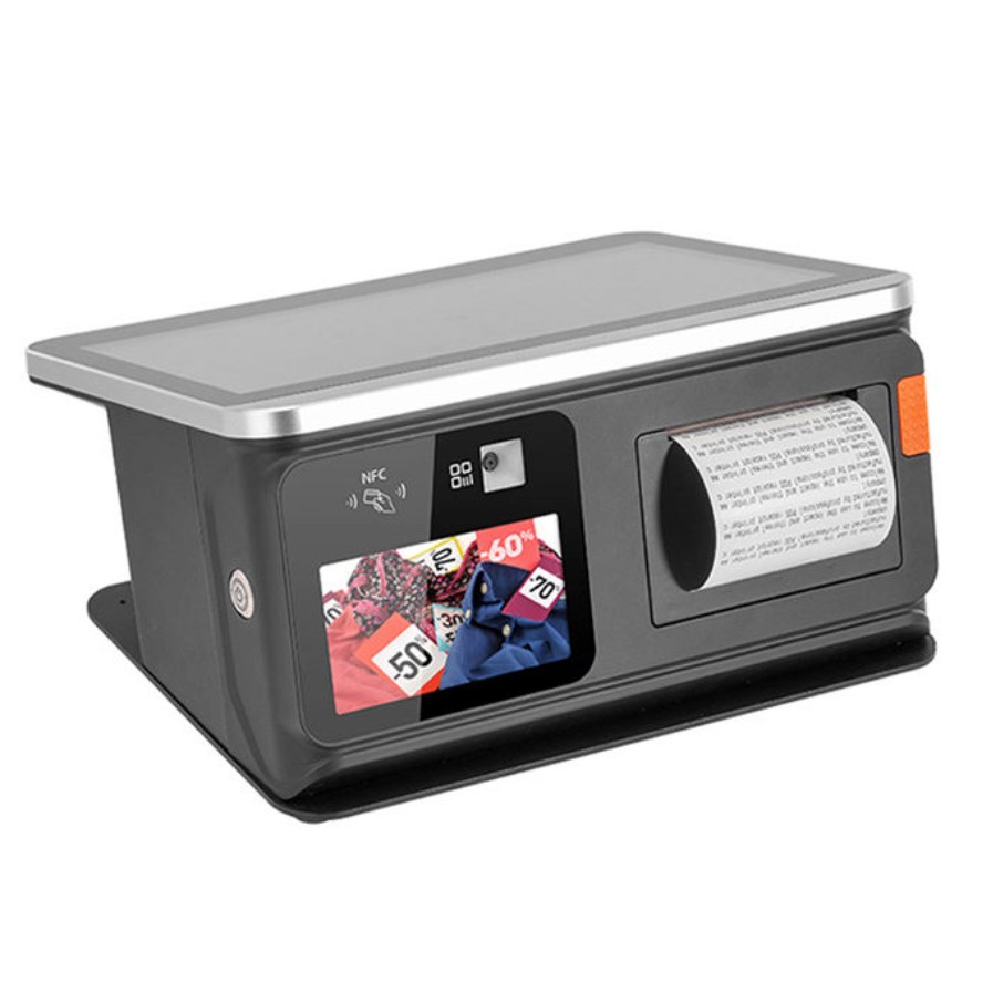 เครื่อง POS A1S-05 พร้อมเครื่องพิมพ์ สแกนเนอร์ และ NFC ในตัว