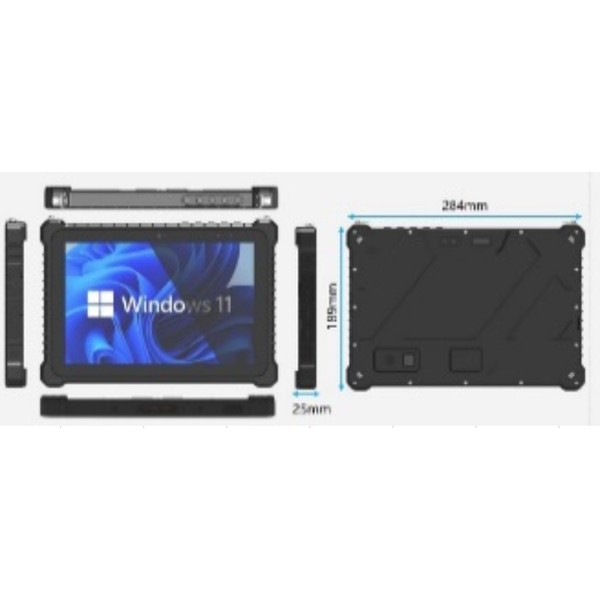 แท็บเล็ต Windows Industrial TL-001 พร้อมสแกนเนอร์ 2D และ 4G